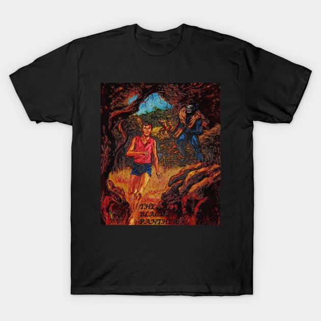 The Black Panther - Sacrifice for the Snake God (Unique Art) T-Shirt by The Black Panther